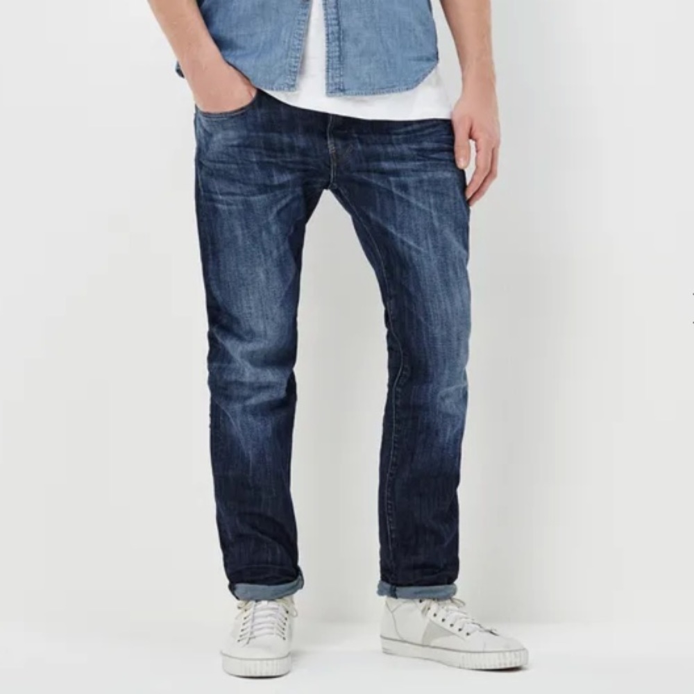 G-STAR RAW Attacc Straight Jeans Dark Aged Denim